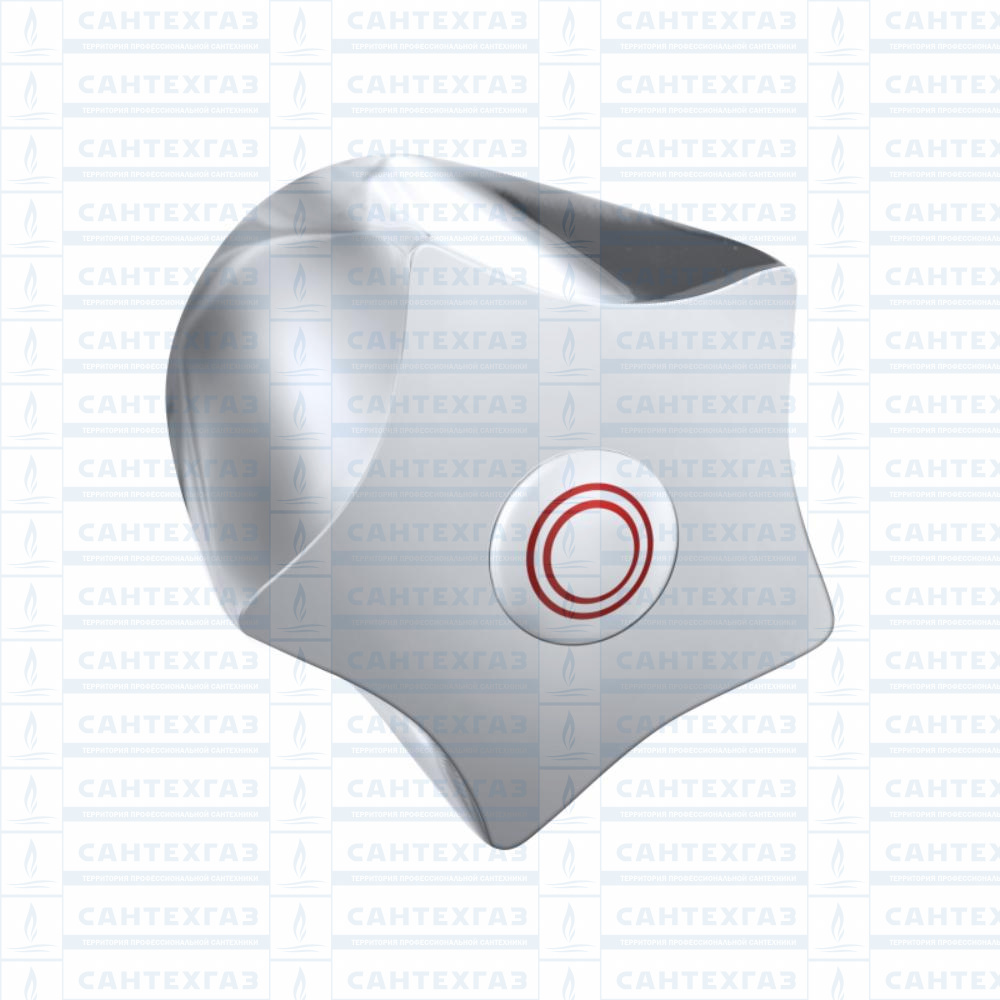 Смеситель для умывальника (двуручковый) E10 хром